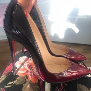 Christian Louboutin Carmin Ombré So Kates(120MM)